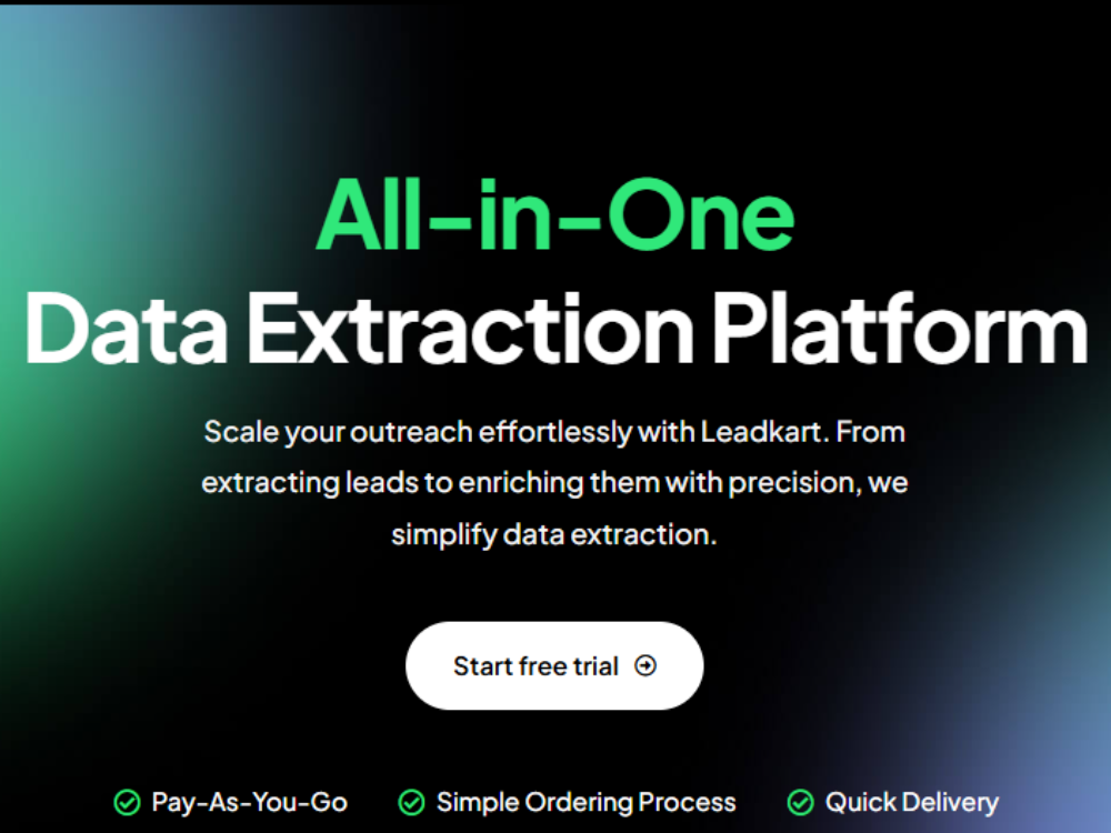 Automated B2B lead generation and enrichment platform by Prashant Shekhar – Founder of Leadkart.io